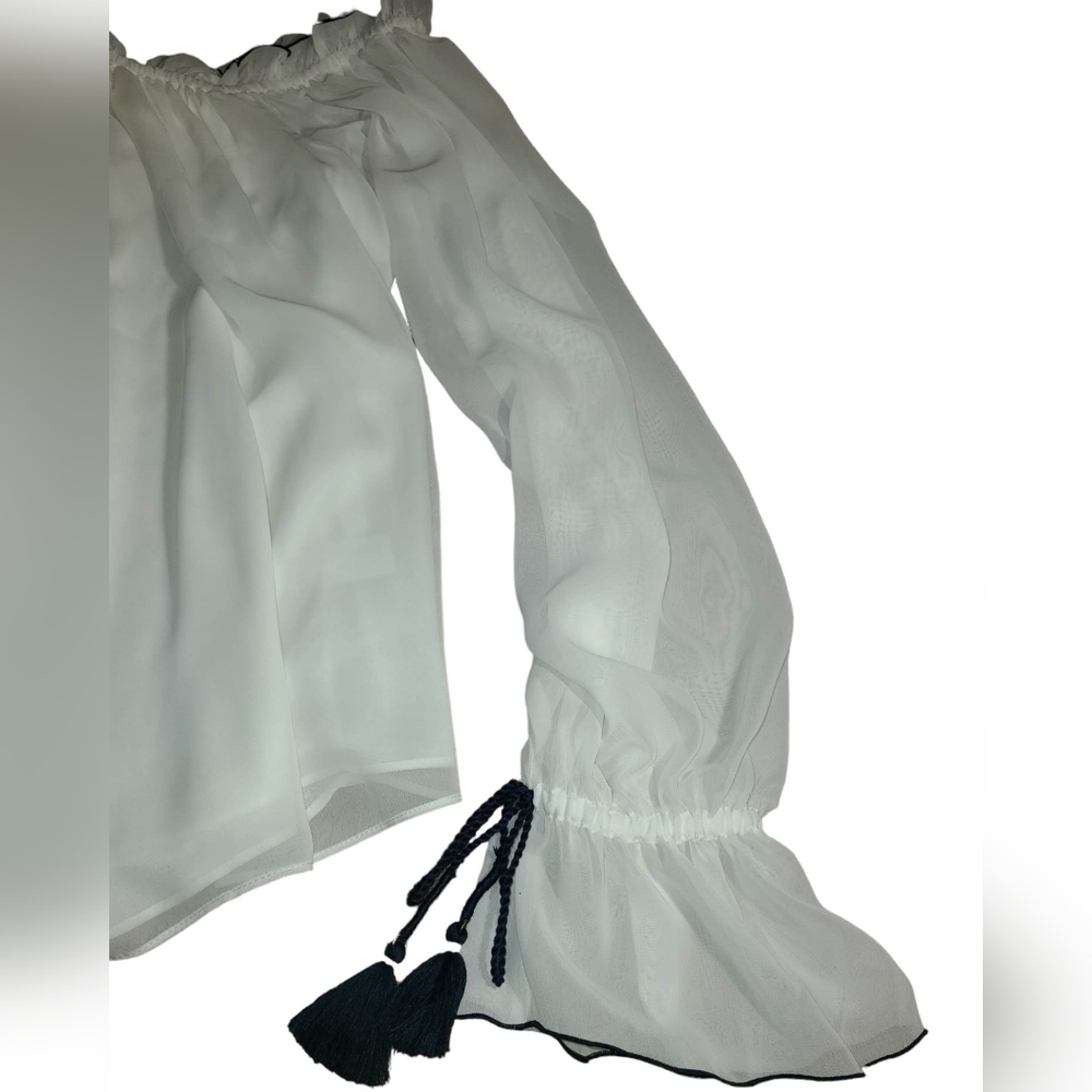 NWT Ryegrass size 3X white blouse - Picture 5 of 14
